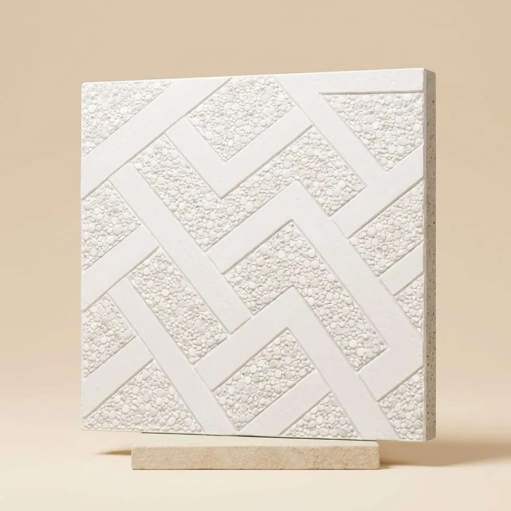 Chevron Zigzag Tuff Tile in Karachi