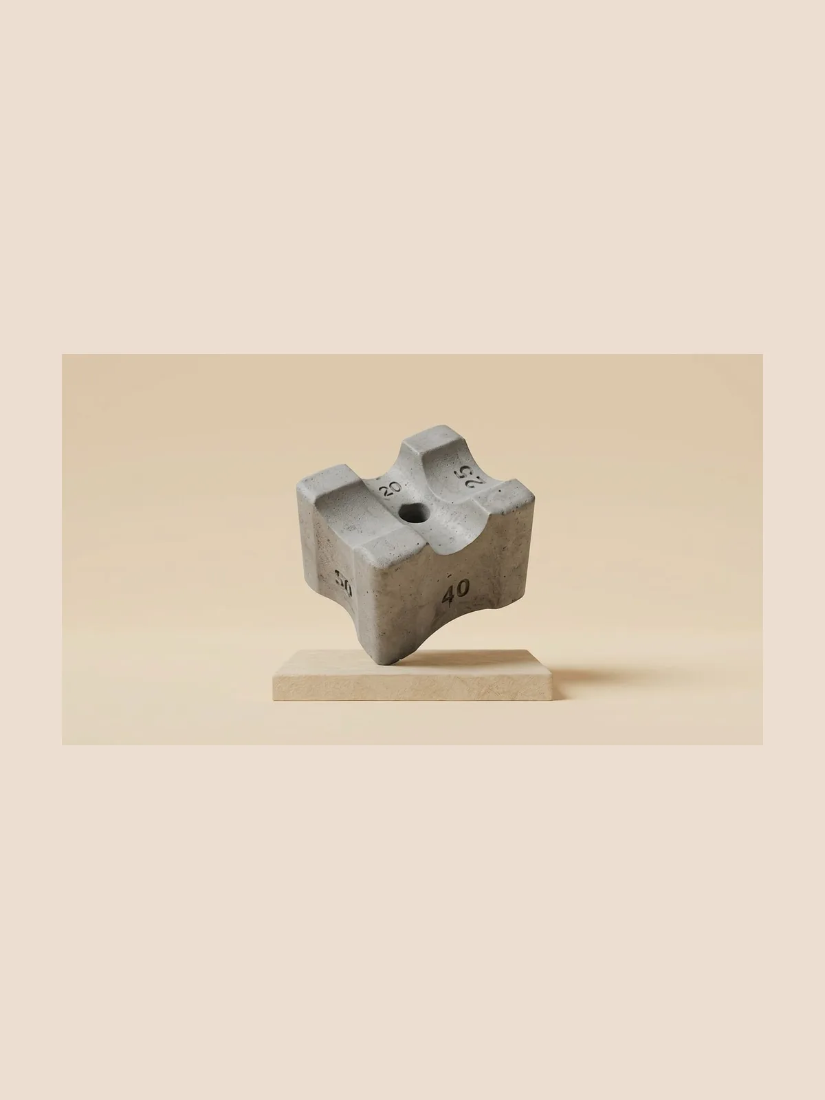 Concrete Multi-Size Spacer Grey Karachi - Shah Tuff Tiles