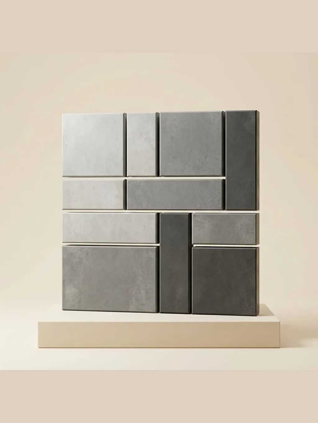 Geometric Modular Elevation Tiles in Karachi - Shah Tuff Tiles