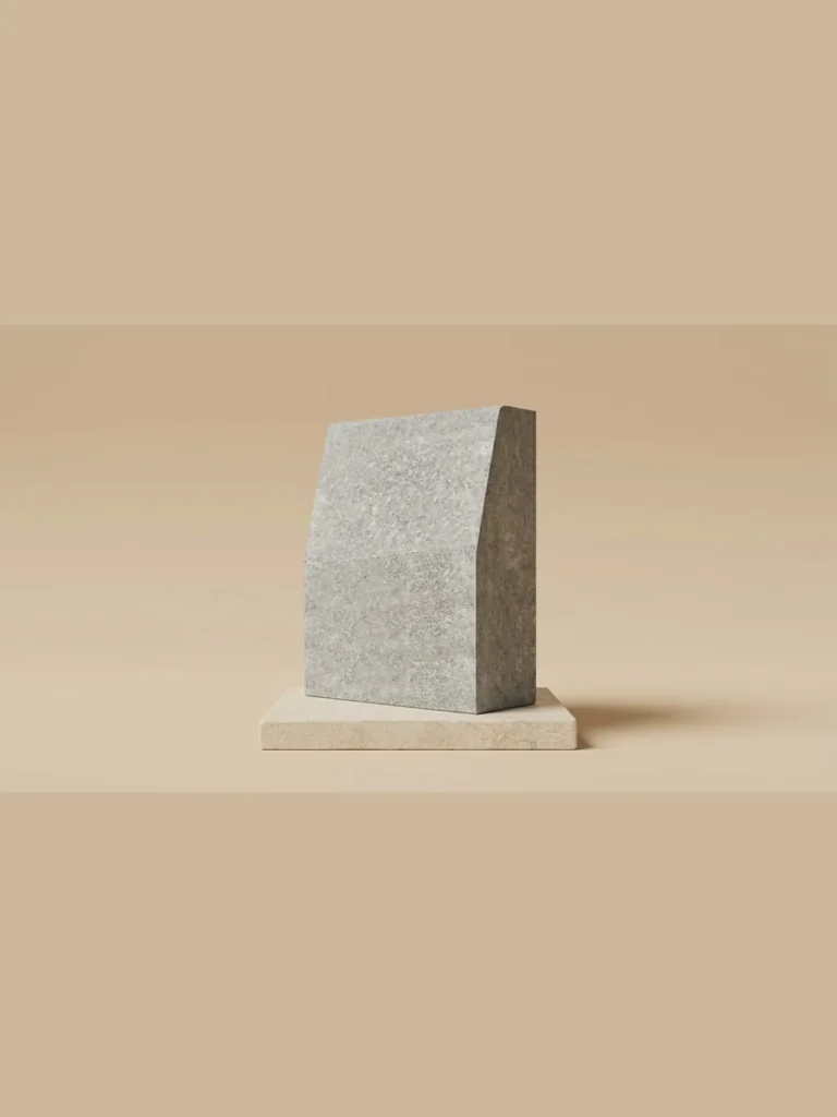 Grey kerb stone - standard road kerb block Karachi - Shah Tuff Tiles