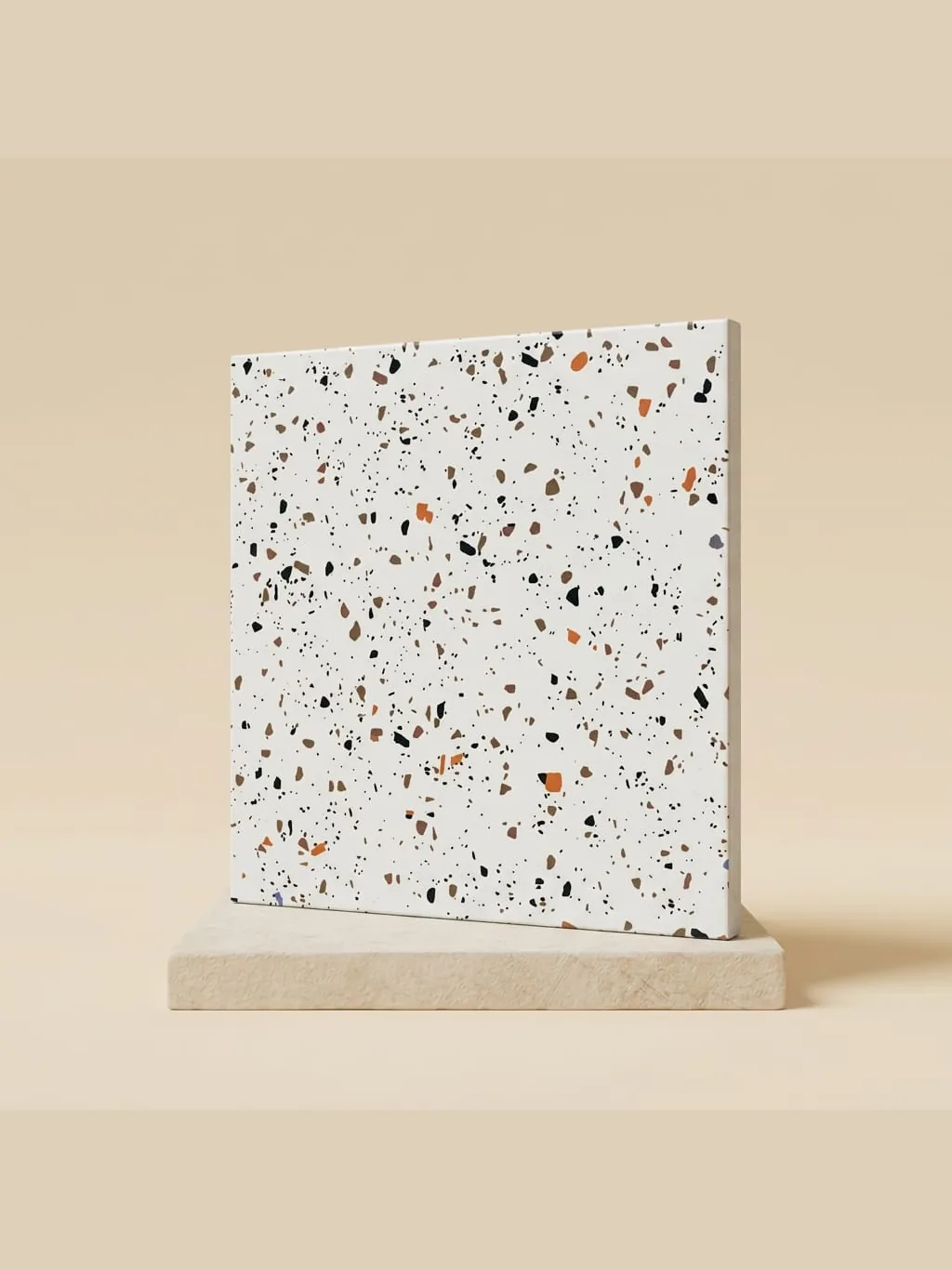 White Confetti Terrazzo Tile in Karachi